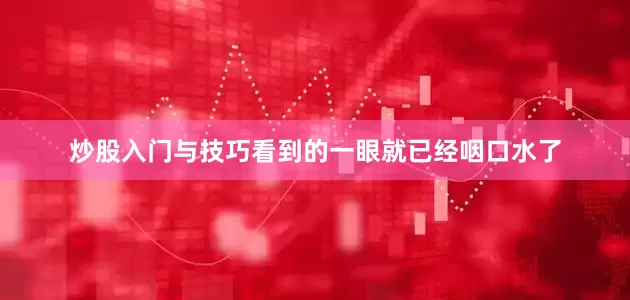 炒股入门与技巧看到的一眼就已经咽口水了