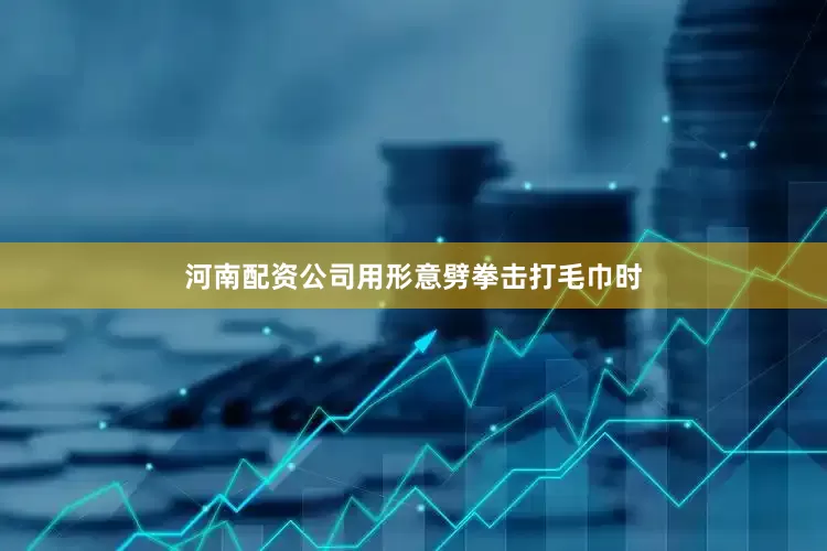 河南配资公司用形意劈拳击打毛巾时